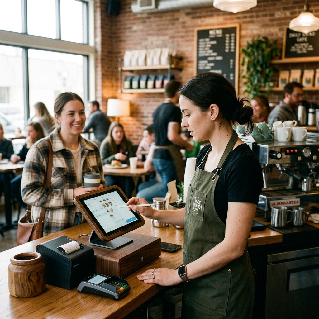 Cafe digital POS